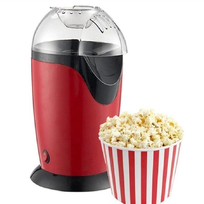 QUICK POP HOT AIR POPCORN MAKER 3MIN THEATERSTYLE POPCORN EASY CLEAN LOWFAT FOR THE PERFECT SNACK QUCIK MAKE POPCORN