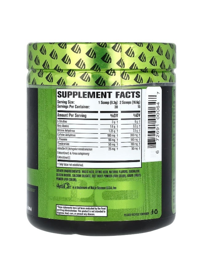 Jacked Factory Jacked Factory, Nitro Surge, Pre-Workout, Black Cherry, 8.78 oz (249 g)  - Image 2