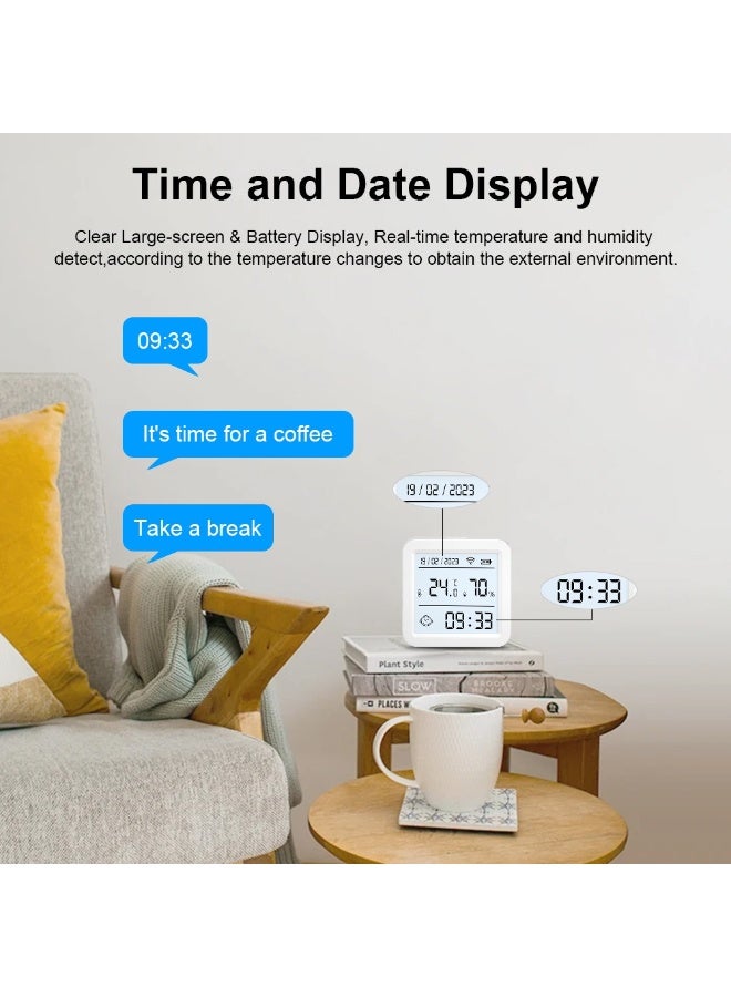 TUYA Smart Temperature and Humidity Sensor with Display - Image 4