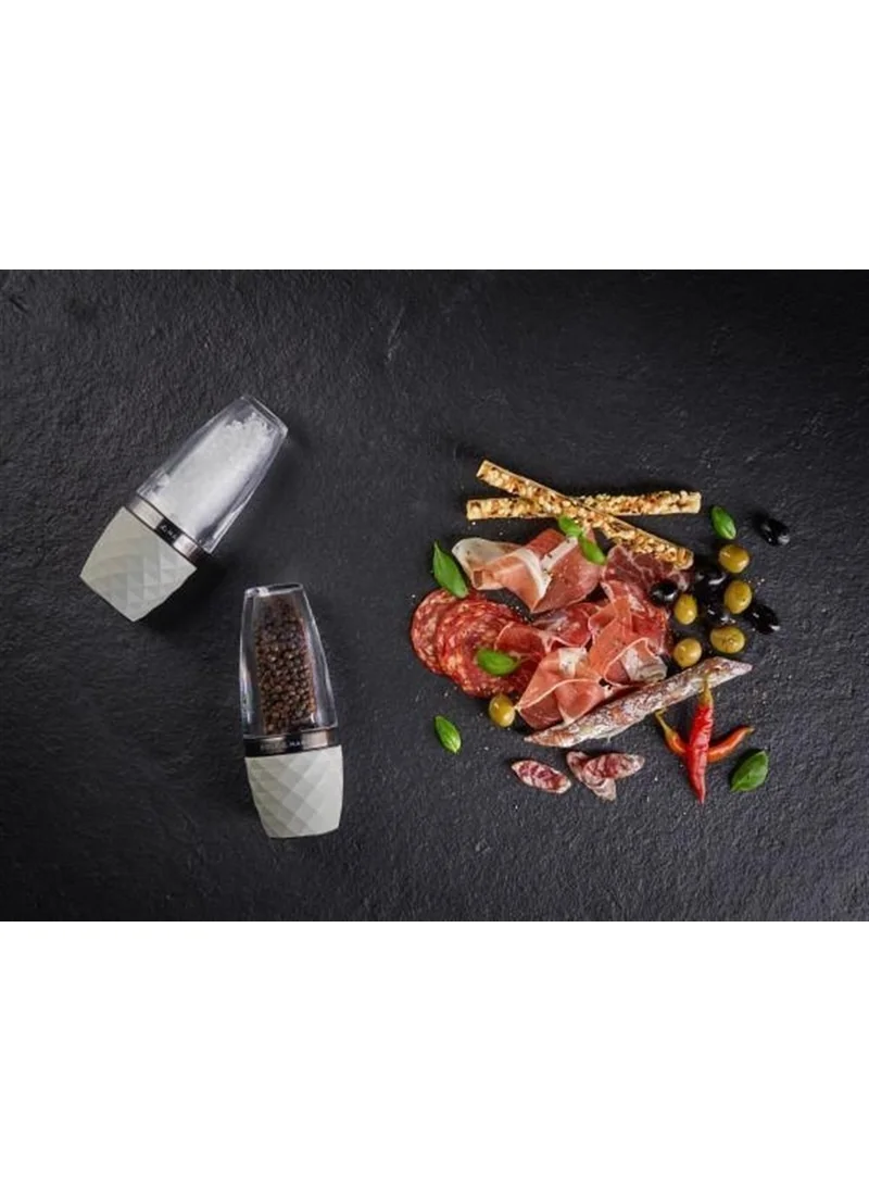 كول آند مايسون Cole - Mason H321806 City Concrete 160mm Salt-Pepper Mill Set