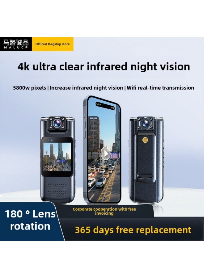 Generic Recorder Recording Pen With Video Recording DV Recording Function All-in-one Machine Law Enforcement Video Pen HD Anti-shake Sports Camera-Body Color:Ultra-clear Night Vision  10h Battery Life  - Image 2