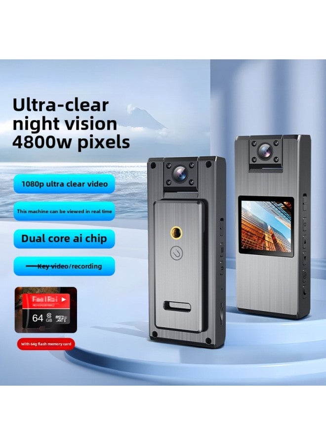 Generic Recorder Recording Pen With Video Recording DV Recording Function All-in-one Machine Law Enforcement Video Pen HD Anti-shake Sports Camera-Body Color:Ultra-clear Night Vision  10h Battery Life  - Image 1
