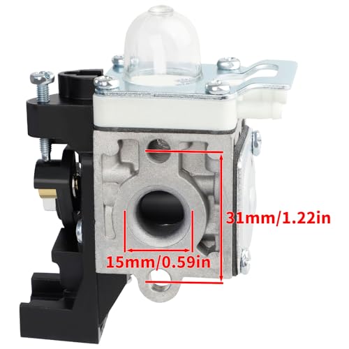 Ferilter SRM 225 Carburetor for Echo SRM-225 GT 225 PAS 225 PE 225 SHC 225 PPF 225 Trimmer Weedeater with SRM 225 Air Filter Case Cleaner Cover Fuel Line Tune Up Kit - Image 3