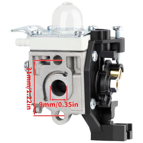 Ferilter SRM 225 Carburetor for Echo SRM-225 GT 225 PAS 225 PE 225 SHC 225 PPF 225 Trimmer Weedeater with SRM 225 Air Filter Case Cleaner Cover Fuel Line Tune Up Kit - Image 2