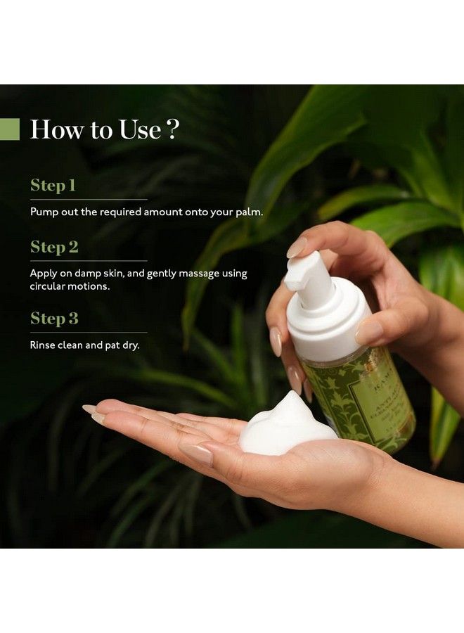 Kama Ayurveda Anti Acne Cleansing Foam 50Ml - Image 4