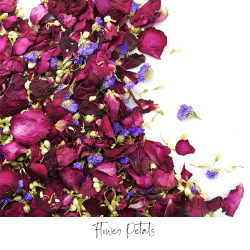 Rainbow Pana RainbowPana 50 Pack Biodegradable Flower Petals - Mix Petals for Weddings, Flower Confetti, Wedding Send Off & Exit Ideas - Image 2