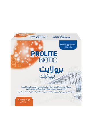 Prolite Biotic with Probiotic to Enhance Digestion and Reduce Symptoms of Irritable Bowel Syndrome (IBS) – 14 Sachets - pzsku/Z3DAEFCA77E081B354377Z/45/_/1738254190/a8e576b5-4077-498d-af21-aae00843c93b