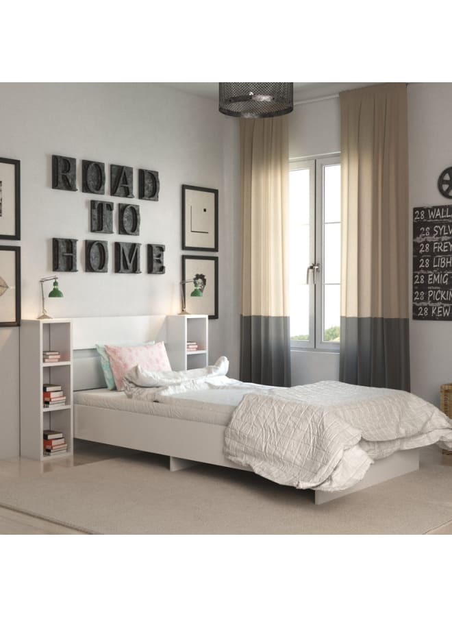 ريترو RA-BD26 سرير 94x90x198سم - أبيض - Image 3