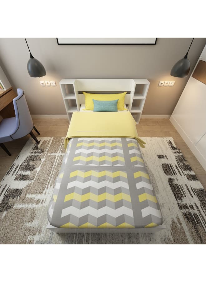 ريترو RA-BD26 سرير 94x90x198سم - أبيض - Image 2
