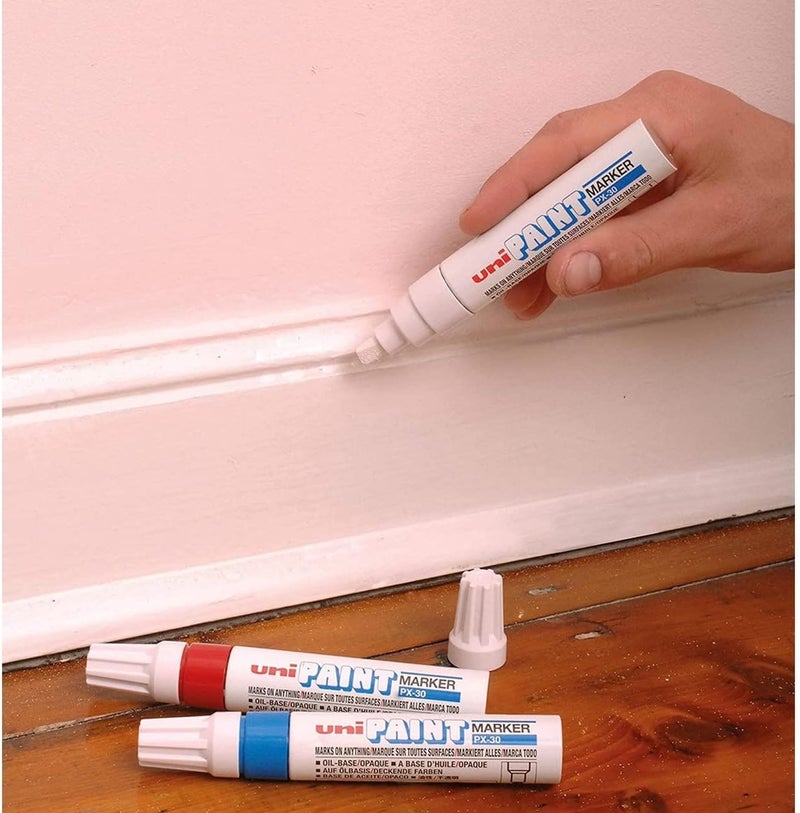 يوني بول Uni-Ball Px-20 Permanent Marker - Black - Image 3