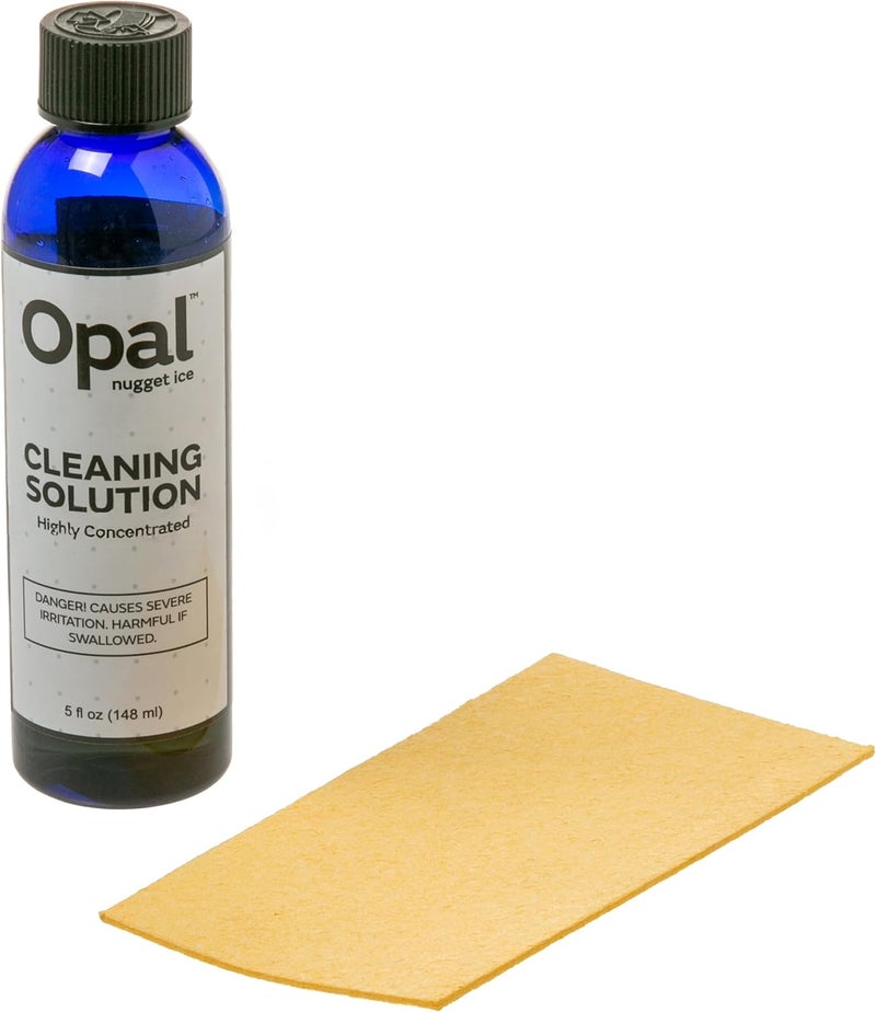 Profile Opal | Cleaning Supplies Kit for Opal Nugget Ice Maker | Ice Machine Cleaner Kit Includes (1) 5 oz Bottles of Cleaning Solution, (1) Cleaning Sponge - Image 1
