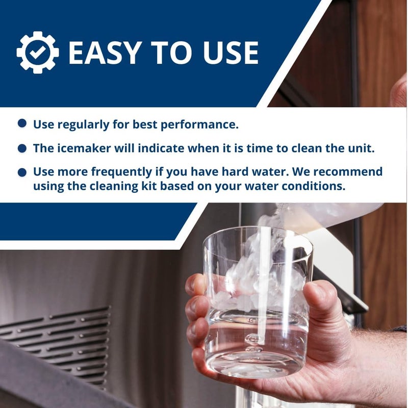 Profile Opal | Cleaning Supplies Kit for Opal Nugget Ice Maker | Ice Machine Cleaner Kit Includes (1) 5 oz Bottles of Cleaning Solution, (1) Cleaning Sponge - Image 5