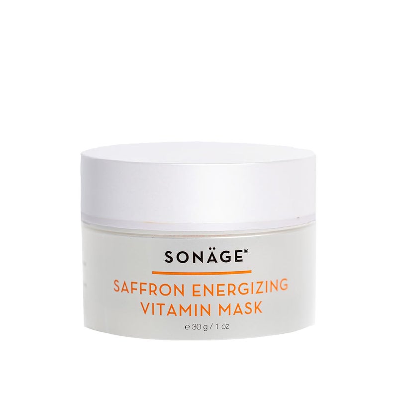 SONAGE Saffron Energizing Vitamin Mask Refresh Hydrate and Nourish for a Glowing Complexion