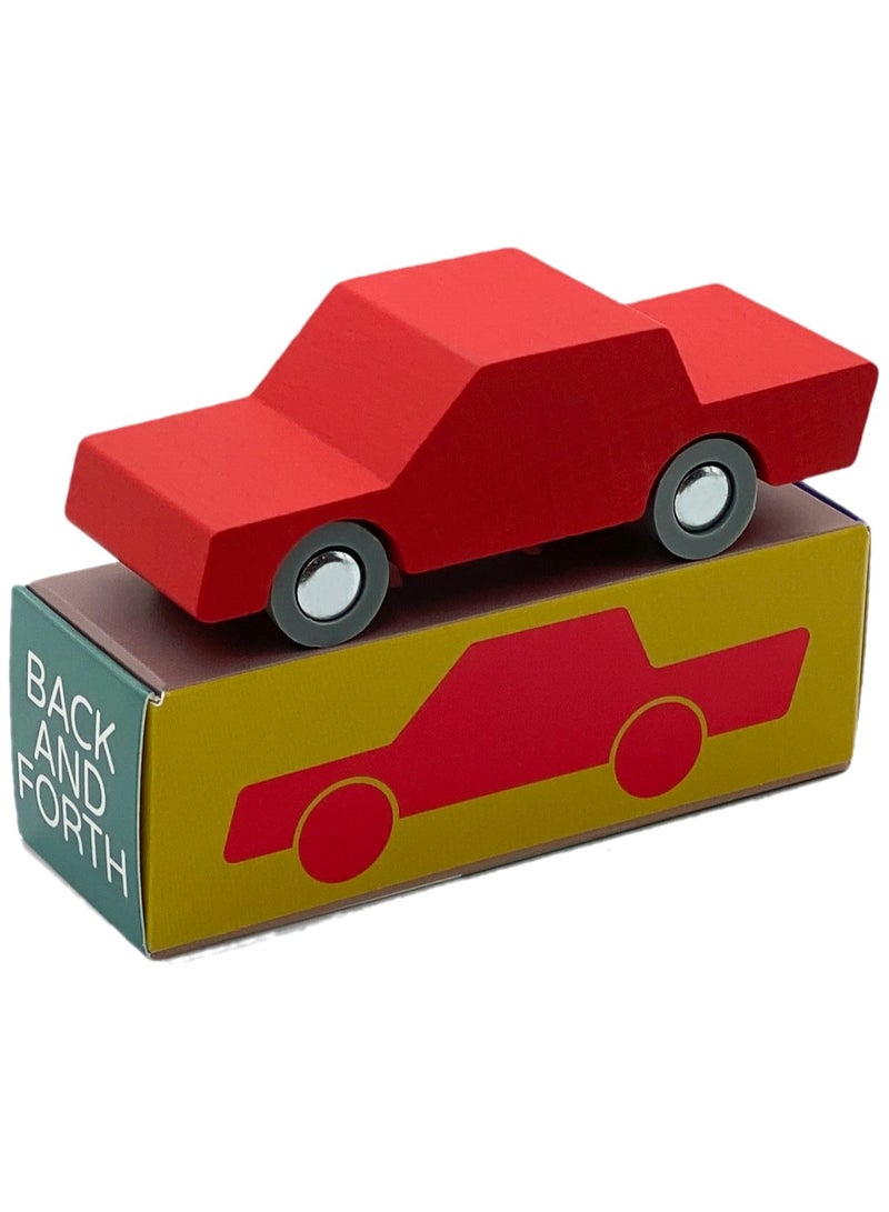 Waytoplay Back & Forth Car - Rustic Red - Image 1