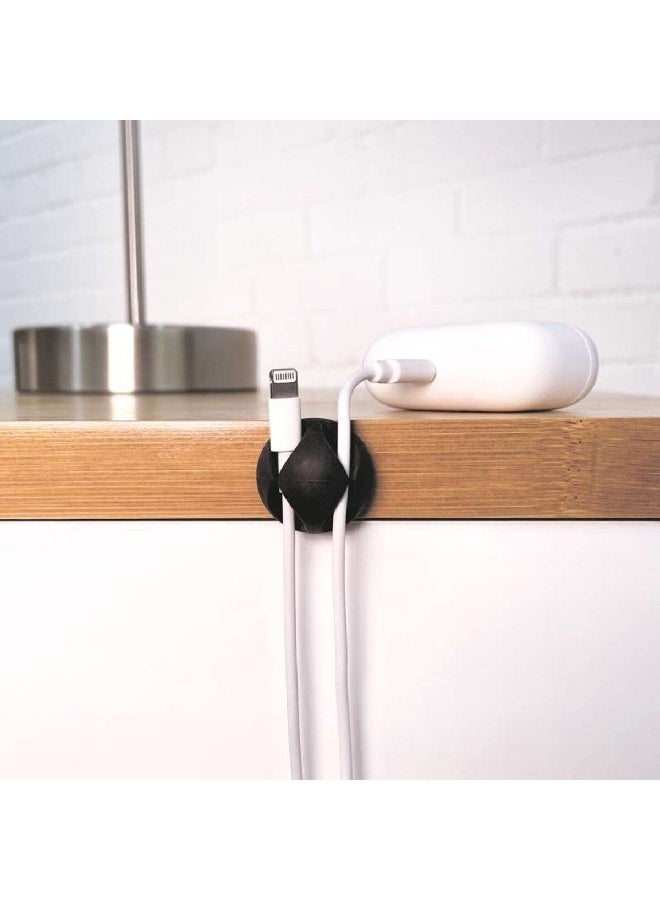 Wrap-It Storage 14-Piece Adhesive Backed Assorted Cable Clips Black 3.18 x 8.89 x 17.15 cm 514-CLIPS-BL - Image 3