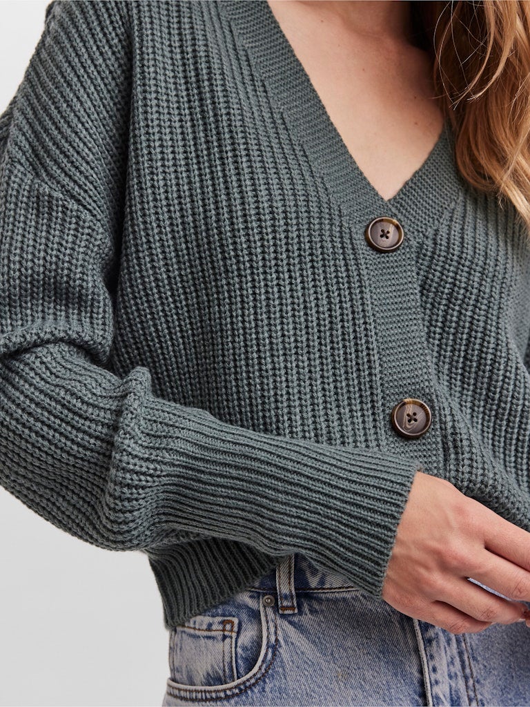 VERO MODA VMLEA LS V-NECK CUFF CARDIGAN NOOS - Image 4