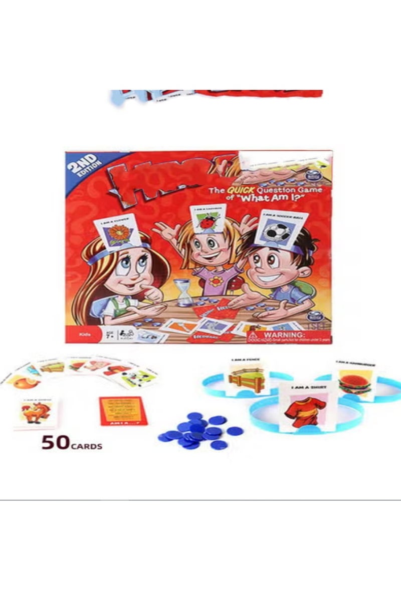 Guess Who Game Board Game, Parent-Child Family Gathering Board Game Card, Parent-Child Interactive Card Game, Suitable for Leisure Reunion Parent-Child Activities Potluck Party - Image 1