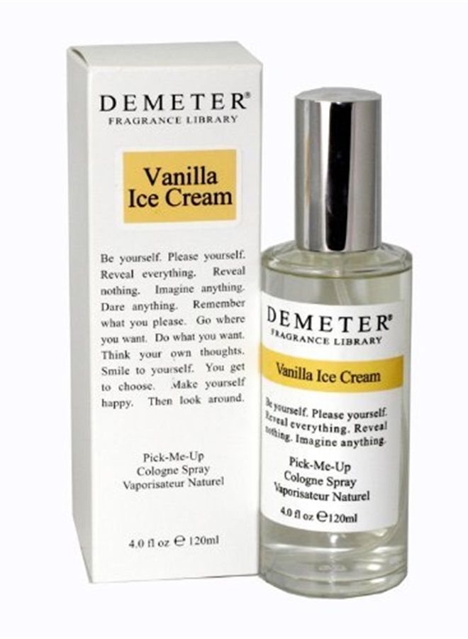 Demeter Vanilla Ice Cream For Women. Pick-me Up Cologne Spray 4.0 Oz - Image 1