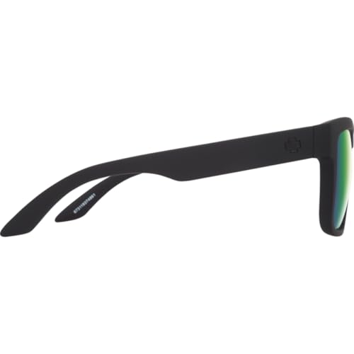 SPY Square Discord Matte Blk-HD Brnz Polar w/Green Spectra Mirror, Multi, One Size - Image 3
