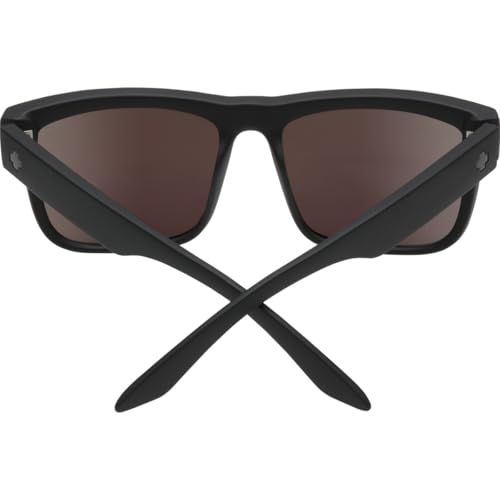 SPY Square Discord Matte Blk-HD Brnz Polar w/Green Spectra Mirror, Multi, One Size - Image 5