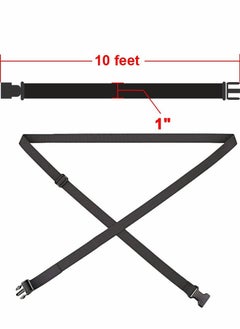 Excefore Luggage Straps, Straps with Buckle Adjustable, Suitcase Belts Travel Accessories Bag Adjustable Tie Down Strap Lashing Quick-Release (4 Pack)  - Image 5