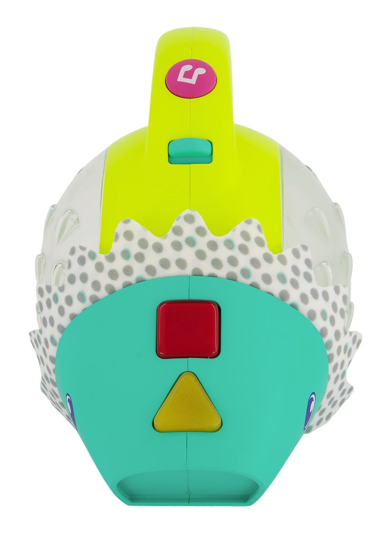 infantino لعبة قنفذ مصغرة موسيقية مضيئة مع موسيقى وأضواء وأصوات وأزرار من 6 أشهر وما فوق - متعددة الألوان - Image 3