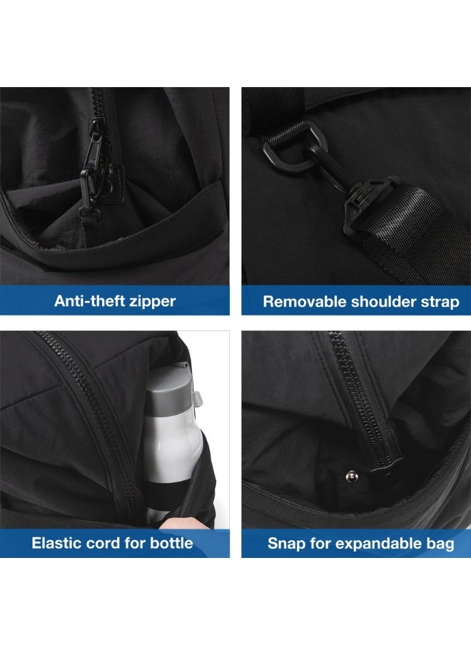 BAGSMART - BAGSMART Black Zoraesque Duffel Black - Image 1
