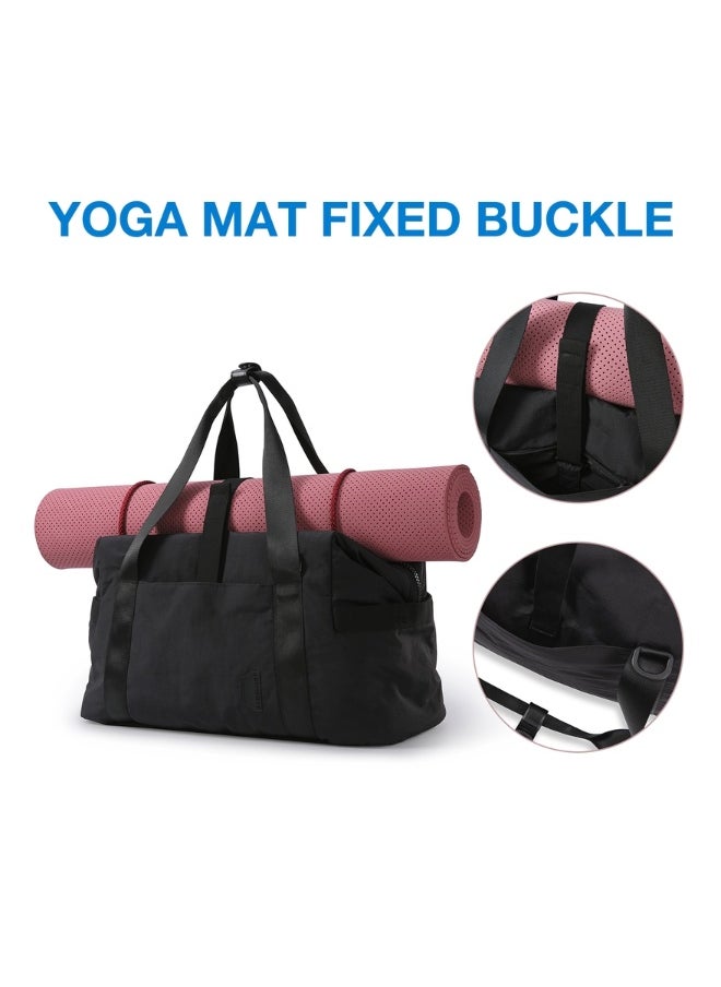 BAGSMART - BAGSMART Black Zoraesque Duffel Black - Image 1