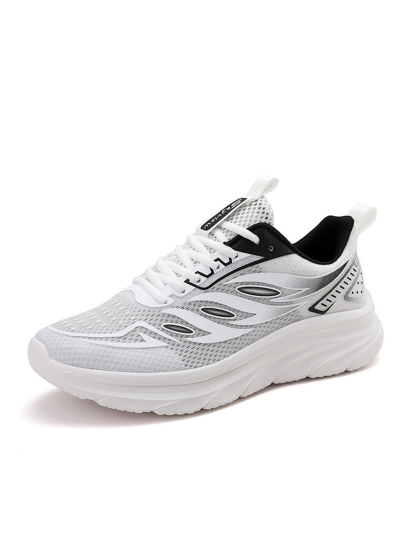 Sky View Men Walking Shoes Breathable Running Shoes Sport Athletic Sneakers Gym Tennis Sneakers Men Casual Slip On Comfortable Lightweight Workout Shoes - Image 2