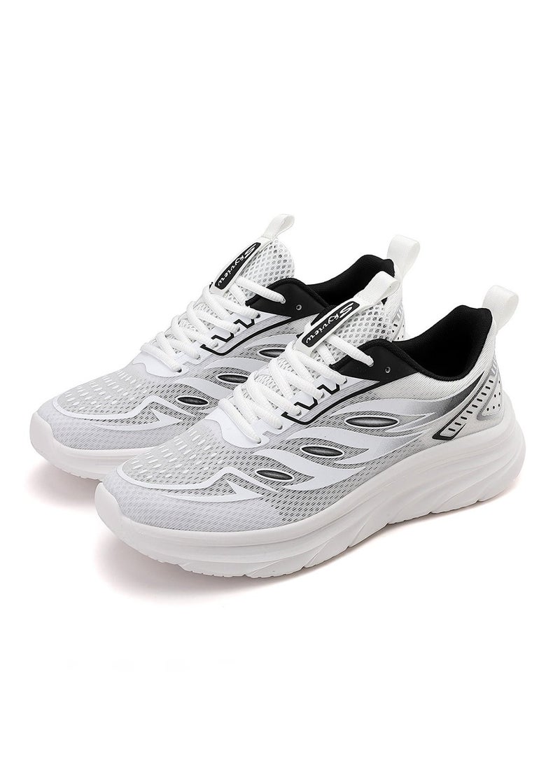 Sky View Men Walking Shoes Breathable Running Shoes Sport Athletic Sneakers Gym Tennis Sneakers Men Casual Slip On Comfortable Lightweight Workout Shoes - Image 3