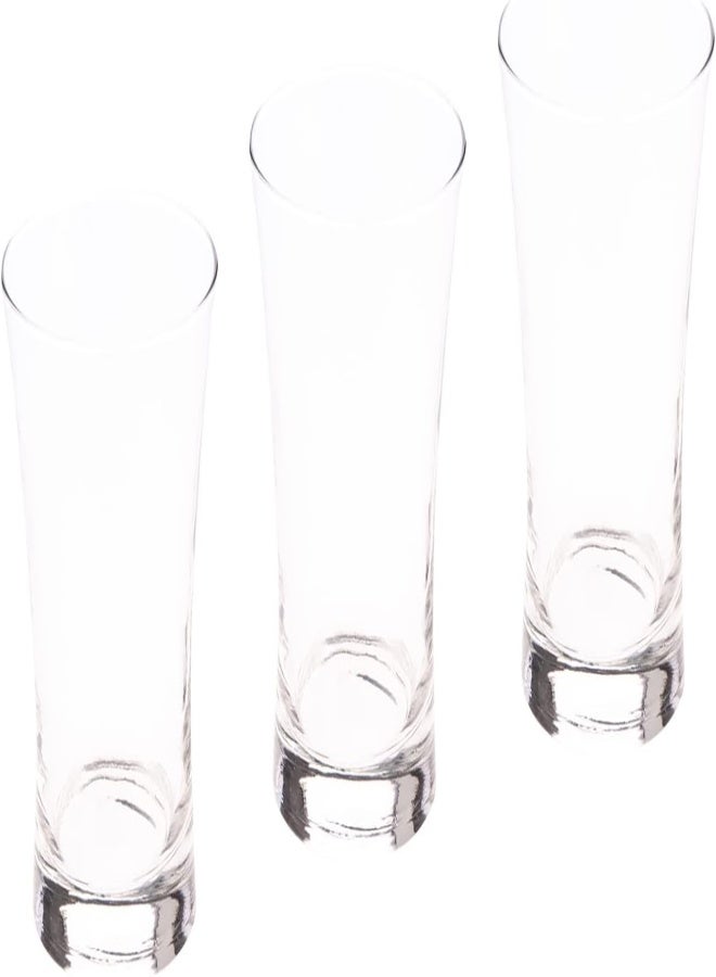 AKDC Flash Glass Tumbler 3Pcs L(7CM) XW(7CM) XH(13CM) transparent - Image 5