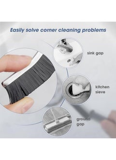 Gap Cleaning Brush, Bathroom Gap Cleaning Brush, Clean The Dead Corners Of Bathroom Kitchen Tiles, Window Slots, Multi-Purpose Door Window Deep (Pack Of 4) - pzsku/Z3DB00AA52B6006DD464DZ/45/_/1735817579/c8ebd590-a961-4710-8de4-1ae0ab02716d