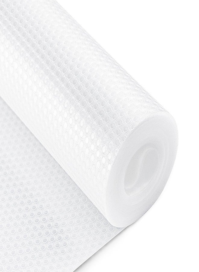 Bloss Shelf Liner, 24×196.9 inch Shelf Liners for Kitchen Cabinets Non-Adhesive, EVA Drawer Liner, Cabinet Liner for Bathroom, Kitchen, Desks, Refrigerator, Shelves-Clear - Image 1