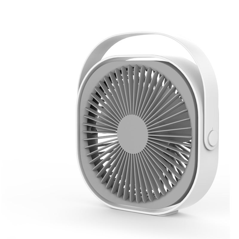 6 Inch Desktop Fashion Mini Charging Fan Office Home Creative Handheld Portable Usb Fan - Image 3