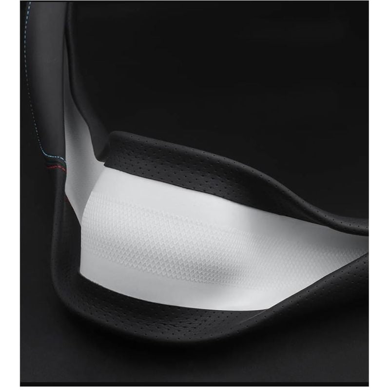 Steering Wheel Cover MG Anti-Slip Leather Superior Grip - Comfortable Driving Protector Sweat-Resistant for Long Road Trips - Image 4
