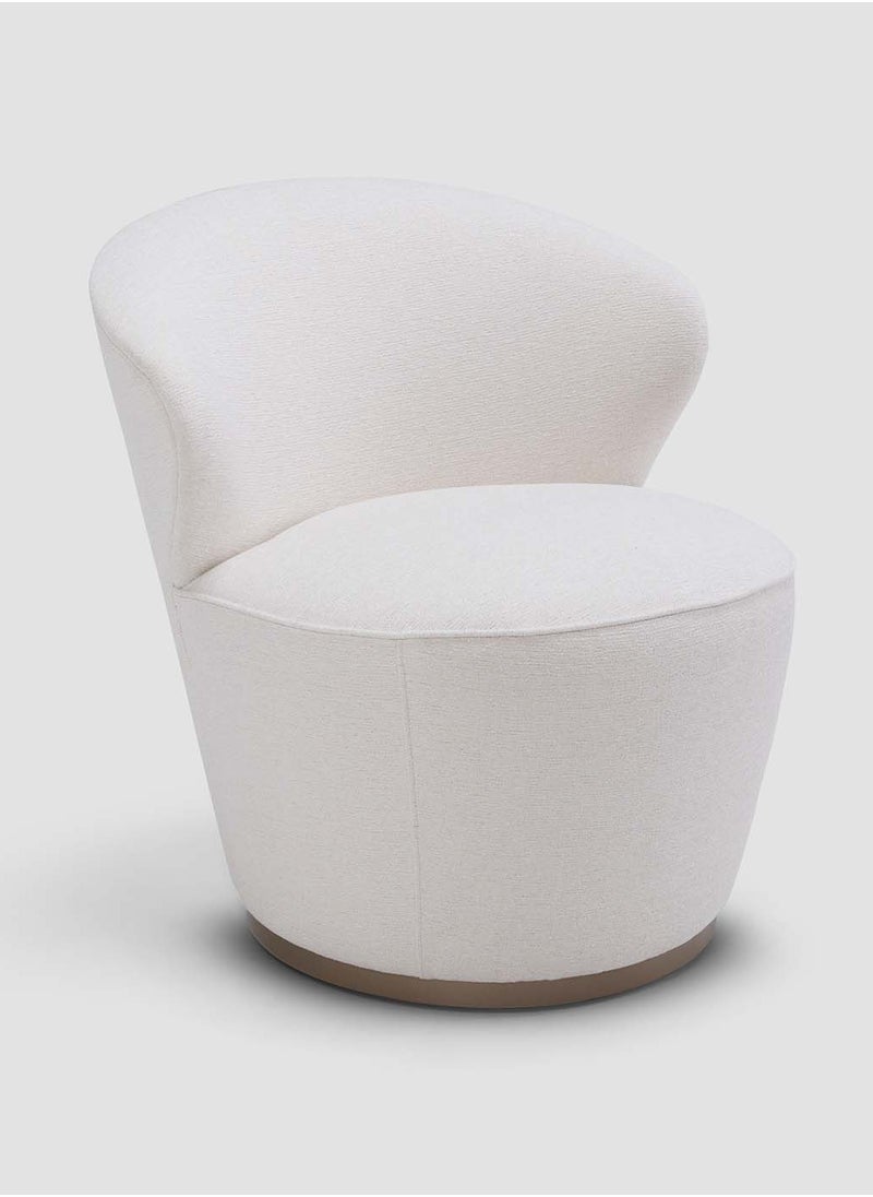 AL HUZAIFA FURNITURE - Majory Dining Chair, Fully Upholstered With Stainless Steel Legs - Image 1