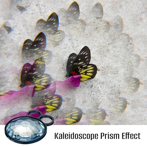 QFkris 77mm Handheld Kaleidoscope Filters Special Effects Filter Prism Camera LensDreamy Fog Effect Optical Crystal Photography Glass - Image 3