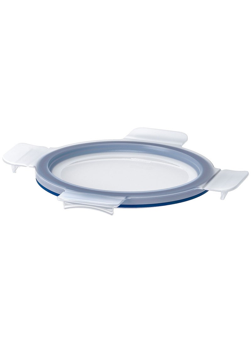 Lid, round/plastic for food container 