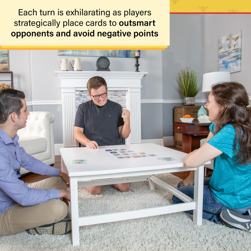 AMIGO Games Take 5 Classic Card Game – The Unpredicta-Bull Easy to Learn Strategic Game of Playing Cards in a Row – Perfect for Family Game Night – for Kids & Adults Ages 8 & Older - Image 3