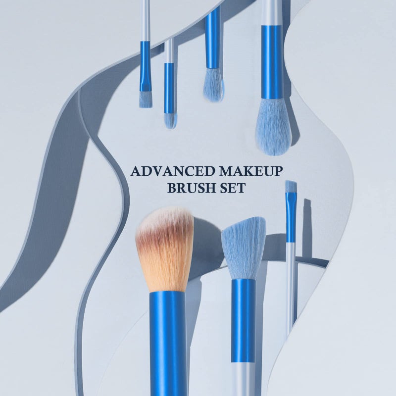 WOBEVB Makeup Brushes 17 Pcs Makeup Kit, Foundation Powder Blush Concealer Contour Blend Eye Shadow Makeup Brushes Set - Image 3