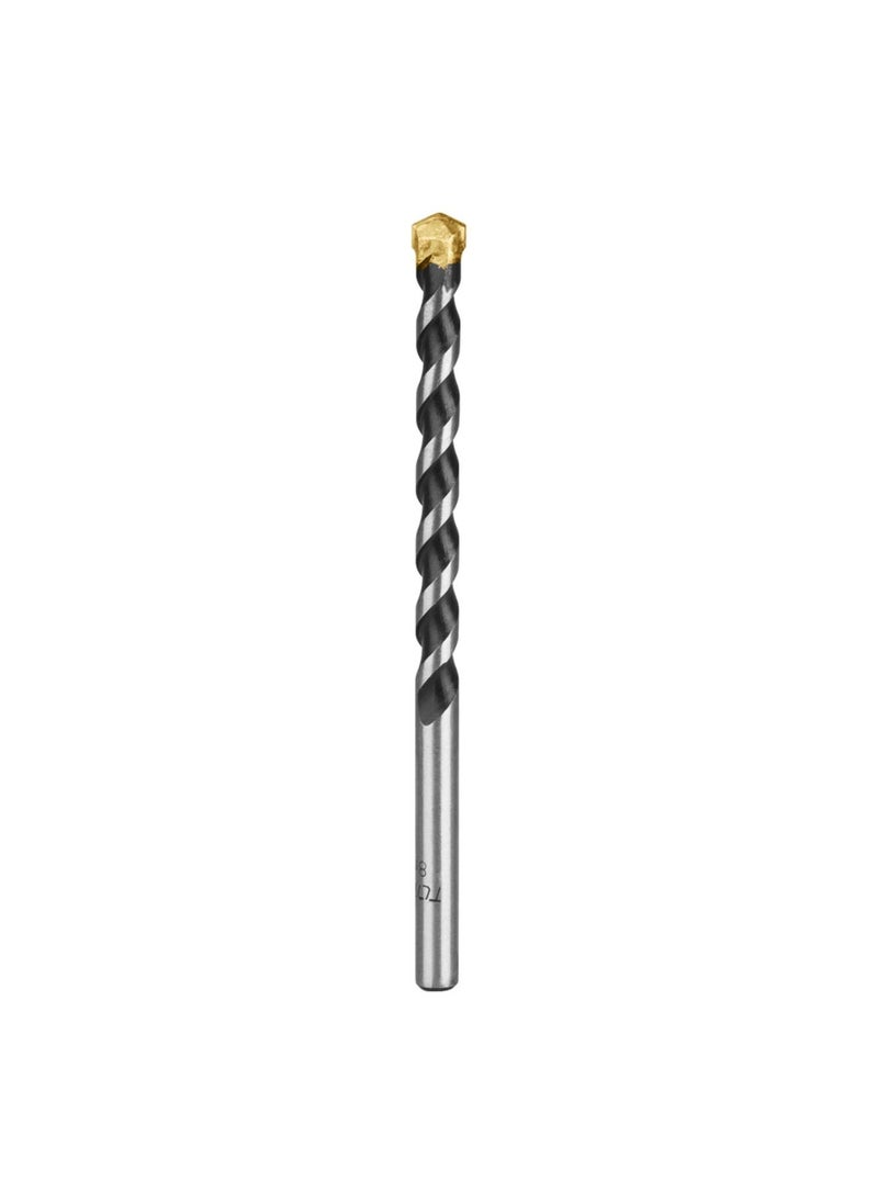 TOTAL Total 10 x 120mm Industrial Masonry Drill Bit Set - Strengthened Tip, Ideal for Concrete and Brick  - Image 1