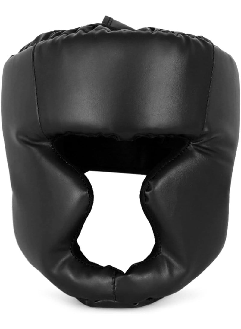 Headgear, Kickboxing Head Gear for Adults/Kids MMA Training Sparring Martial Arts Boxing Helmet(L Size) - Image 1