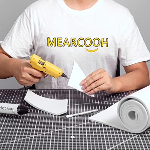 MEARCOOH White Foam Sheets Roll, Premium Cosplay EVA Foam Sheet，10mm Thick,13.9"x39",High Density 86kg/m3 for Cosplay Costume, Crafts, DIY Projects by MEARCOOH - Image 4