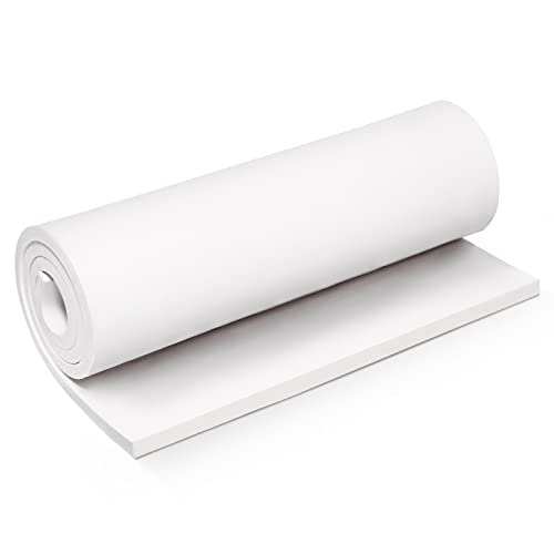 MEARCOOH White Foam Sheets Roll, Premium Cosplay EVA Foam Sheet，10mm Thick,13.9"x39",High Density 86kg/m3 for Cosplay Costume, Crafts, DIY Projects by MEARCOOH - Image 1