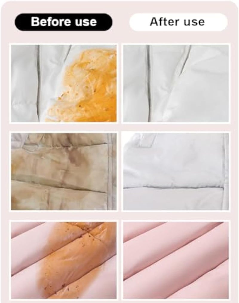 40PCS Clothes Stain Remover Wipes, Disposable Stain Remover for Clothes, Individually Packaged, Clothes Oil Remover - Image 3