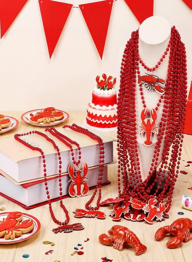 Otuuz Sign Necklace Fake Bead Necklace Pendant Adjustable Chain for Party Rapper Hip Hop Accessories Men Women Punk Dress Costume(36 Pcs,Lobster) - Image 4