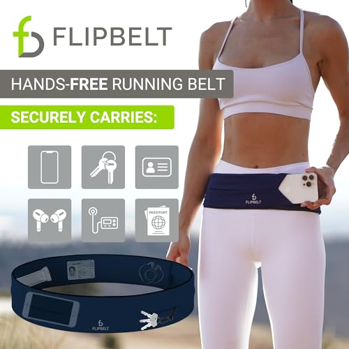 FlipBelt Classic Running Belt Running Fanny Pack for Women and Men USA Company - Image 3
