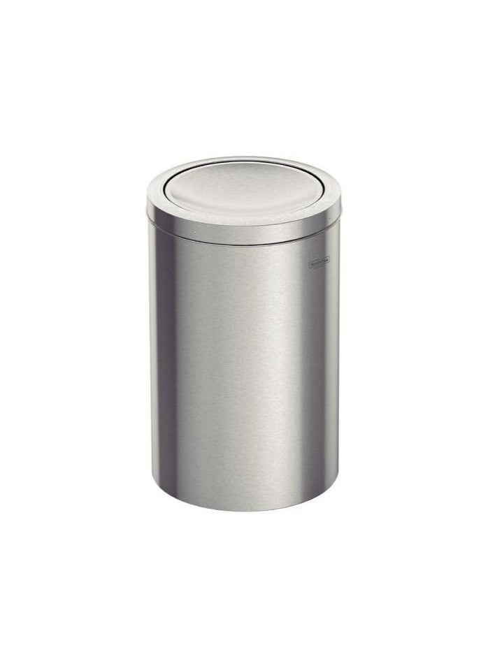 TRAMONTINA - Since 1911,Made in Brazil- 20Liter Stainless Steel Swing Trash Bin with a Scotch Brite Finish - Image 1