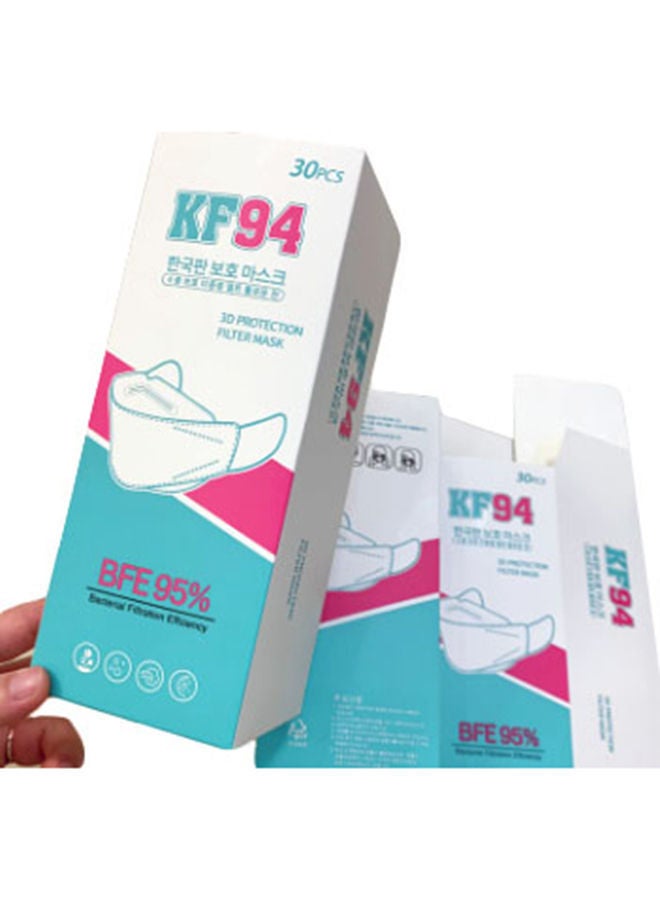 NIBEMINENT 30-Piece KF94 Disposable Face Mask - Image 2