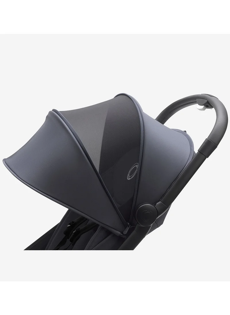 Bugaboo Butterfly Ultra Compact Travel Pram, Small And Lightweight, One - Handed Foldable And Easy To Steer, Ergonomic City Pram For Babies From 6 Months , With Lots of Storage Space, Stormy Blue
